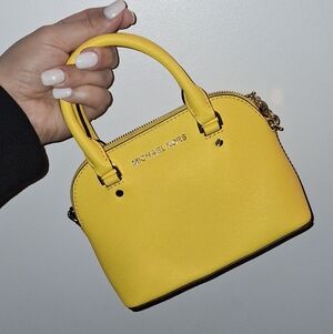 Michael Kors Bright Yellow Mini Bag